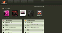 Desktop Screenshot of alonetone.com